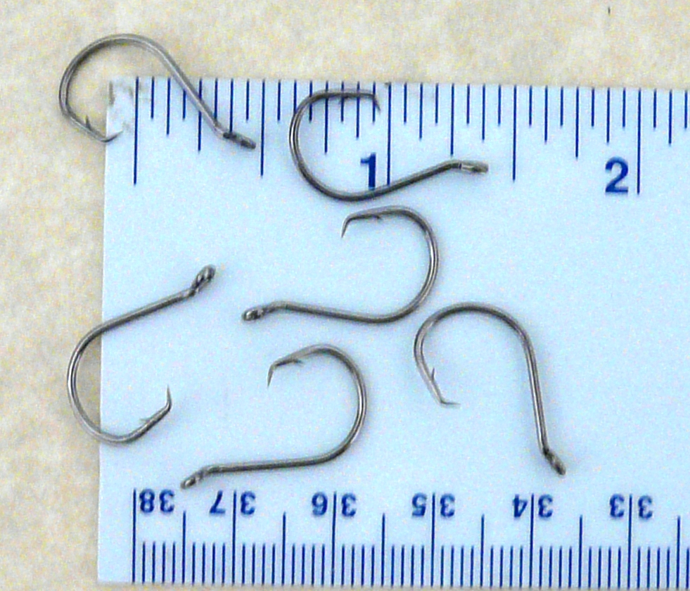100 GT 2X L2004 Offset Circle Fish Fishing Hooks size 4/0-100 hooks L2004 