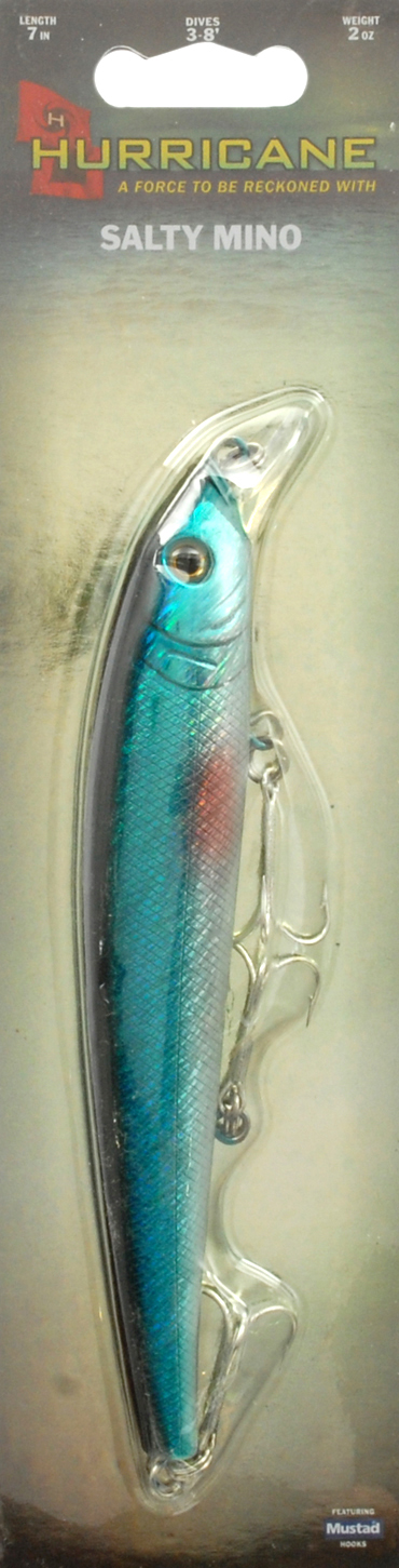 Leurre Hurricane Salé Mino 7cm - Pêche En Mer Et Eau Douce - Modèle LMIN7-015