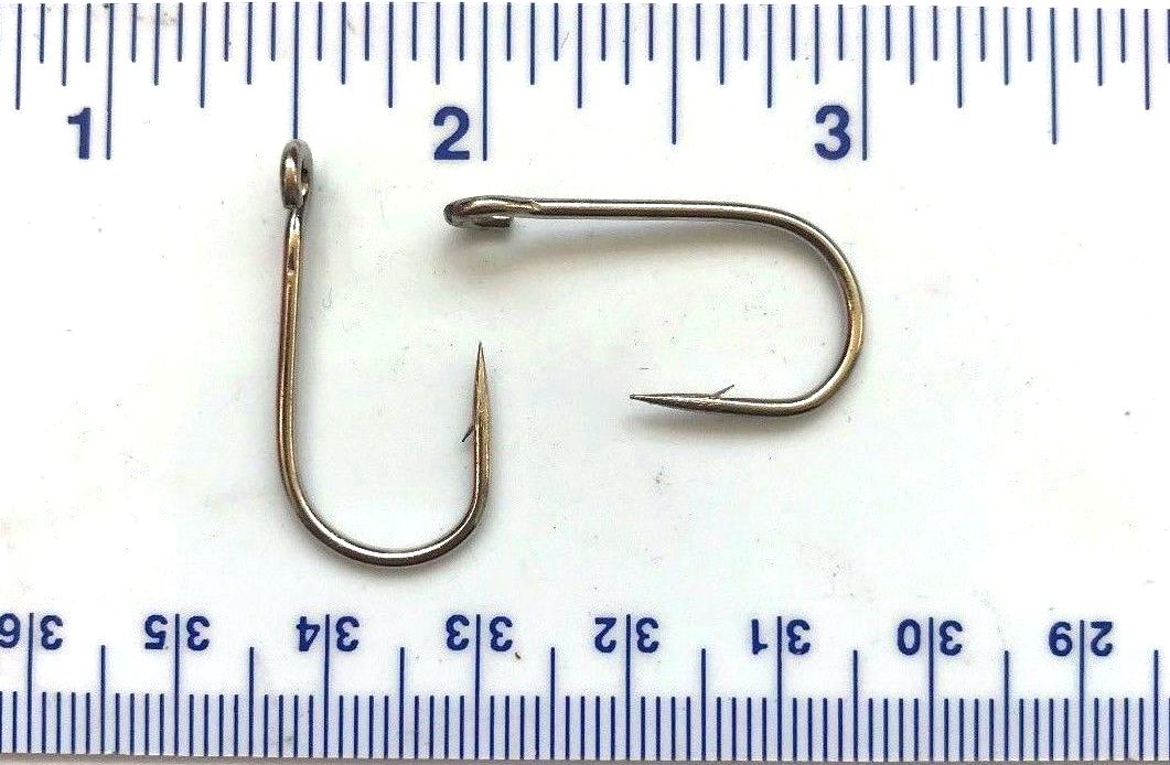 Details about   24  Eagle claw 3/0 open eye seaguard siwash hooks in 3 packs of 8 FREE FAST SHIP 